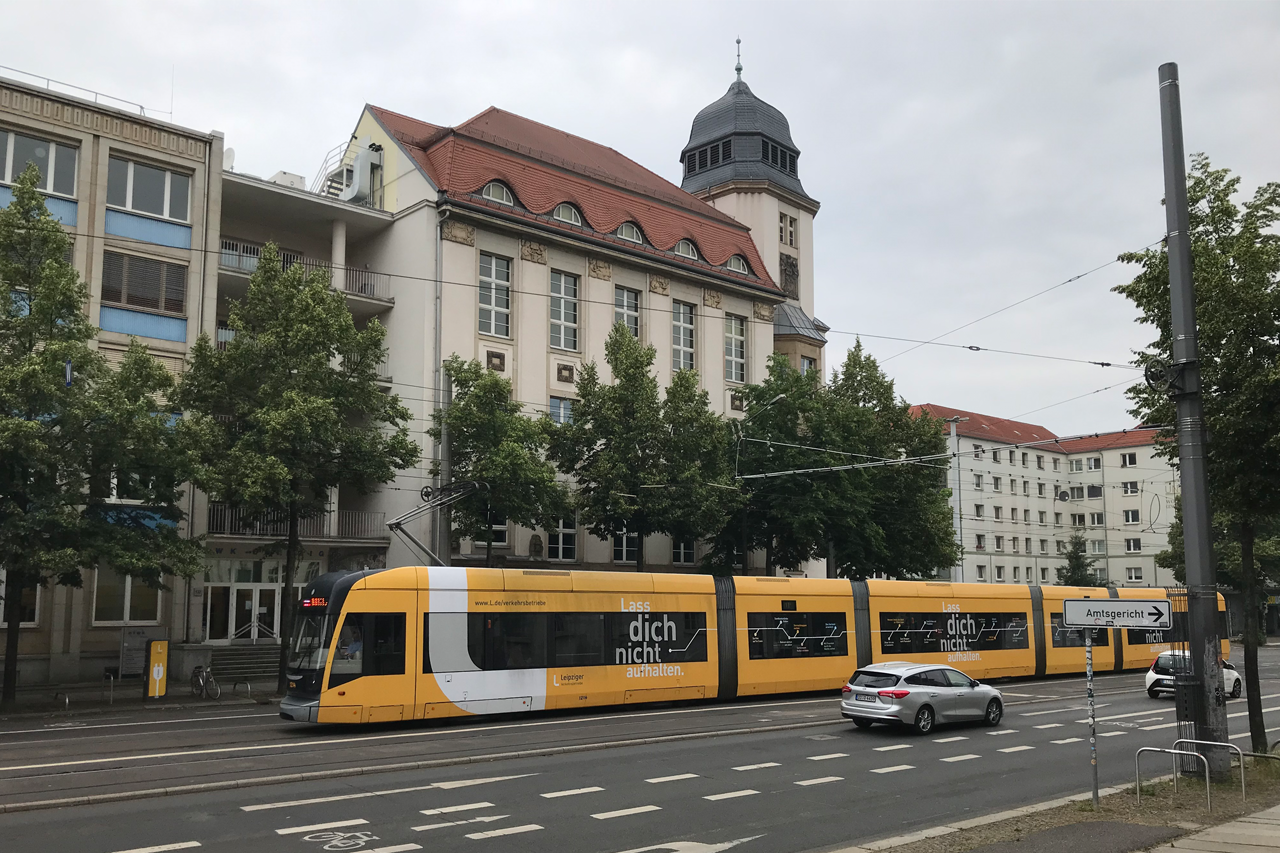 Linie 11 Straßenbahn © HTWK Leipzig