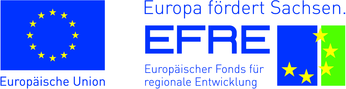 Logo EFRE Freistaat Sachsen