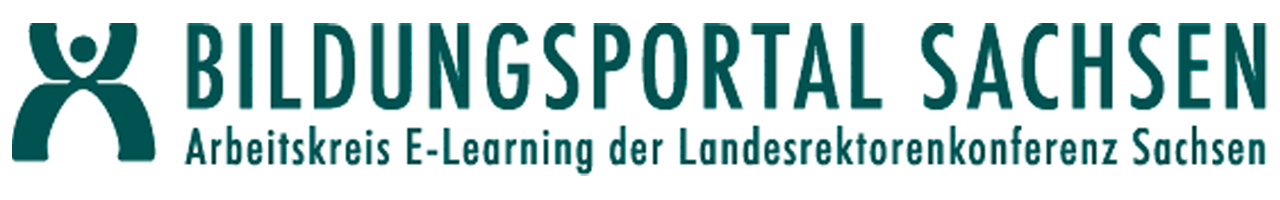 Logo SMWK Bildungsportal Sachsen/bei Verlinkung führt Bild zur Website